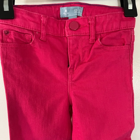 BabyGap Skinny Fit Moulant Dark Pink Girl 3 - Picture 3 of 6